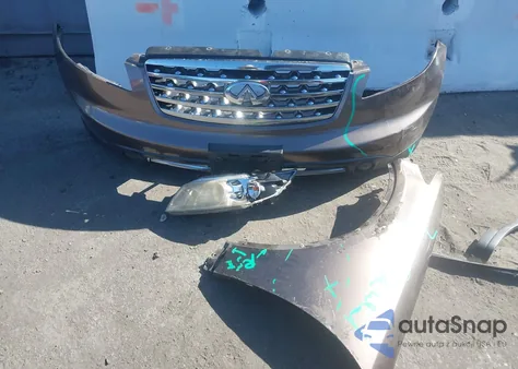 2007 Infiniti Fx35 z USA, uszkodzony, nr VIN JNRAS08U47X103252